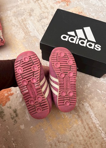 Kız Çocuk Pembe Adidas Spor Ayakkabı - Görsel 7
