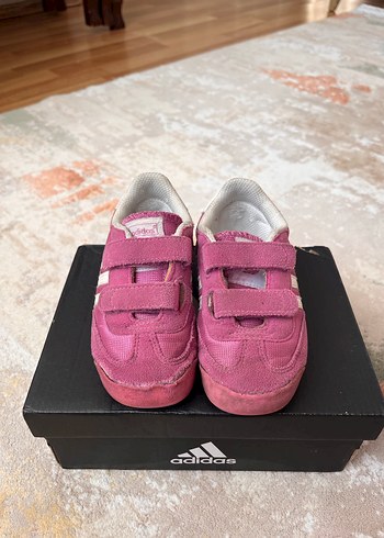 Kız Çocuk Pembe Adidas Spor Ayakkabı - Görsel 2