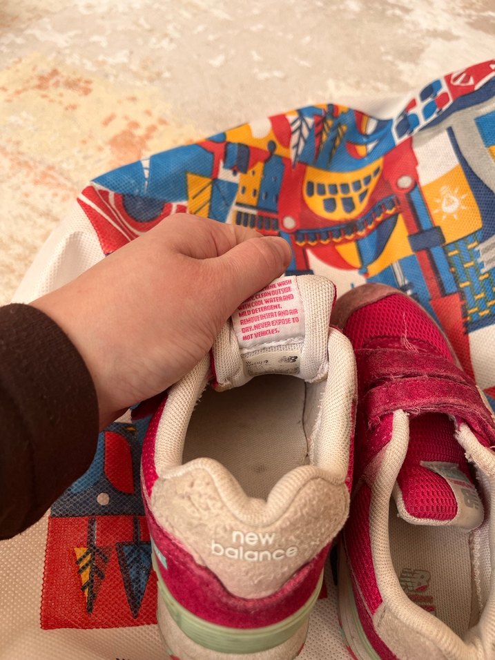 Kız Çocuk Pembe Velcro Sneaker - Görsel 5