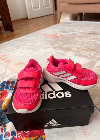 Kız Çocuk Pembe Adidas Spor Ayakkabı - Görsel 2