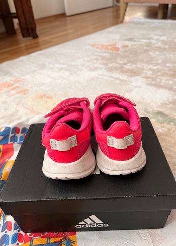 Kız Çocuk Pembe Adidas Spor Ayakkabı - Görsel 6