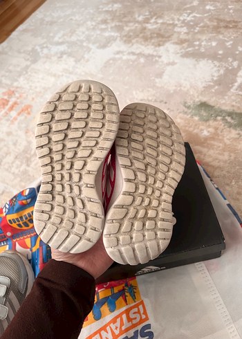 Kız Çocuk Pembe Adidas Spor Ayakkabı - Görsel 3