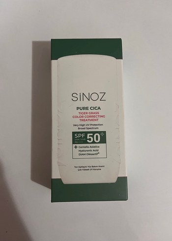 Sinoz Pure Cica Renk Düzeltici Güneş Kremi SPF 50 - Görsel 2