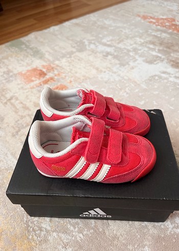 Kırmızı Adidas Erkek Çocuk Sneakers - Görsel 2