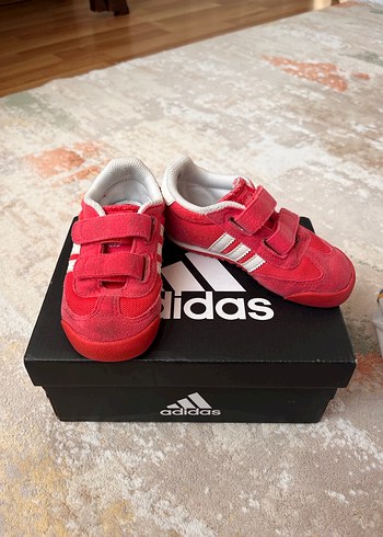 Kırmızı Adidas Erkek Çocuk Sneakers - Görsel 4