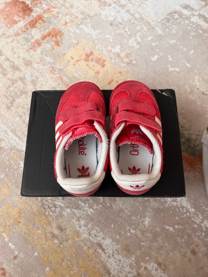 Kırmızı Adidas Erkek Çocuk Sneakers - Görsel 5