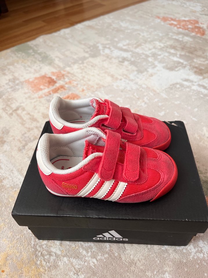 Kırmızı Adidas Erkek Çocuk Sneakers - Görsel 2