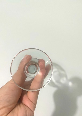 Şeffaf Ayaklı Cam Kadeh - Görsel 2