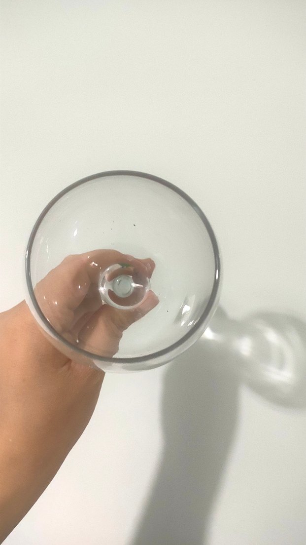 Şeffaf Ayaklı Cam Kadeh - Görsel 3