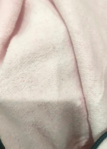 Kızlar için Pembe Nakışlı Kapüşonlu Sweatshirt - Görsel 4