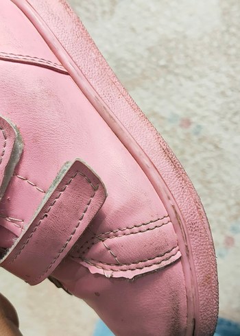 Pembe Tokalı Kız Çocuk Spor Ayakkabı - Görsel 2