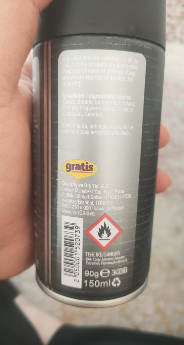 Orien E Xtra Erkek Roll-On Deodorant Gri - Görsel 4