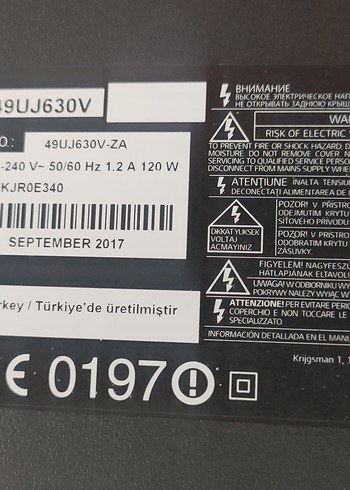 LG Televizyon ayağı - Görsel 3