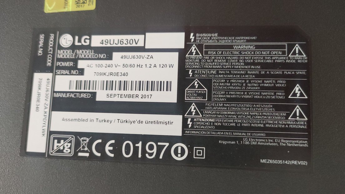 LG Televizyon ayağı - Görsel 3