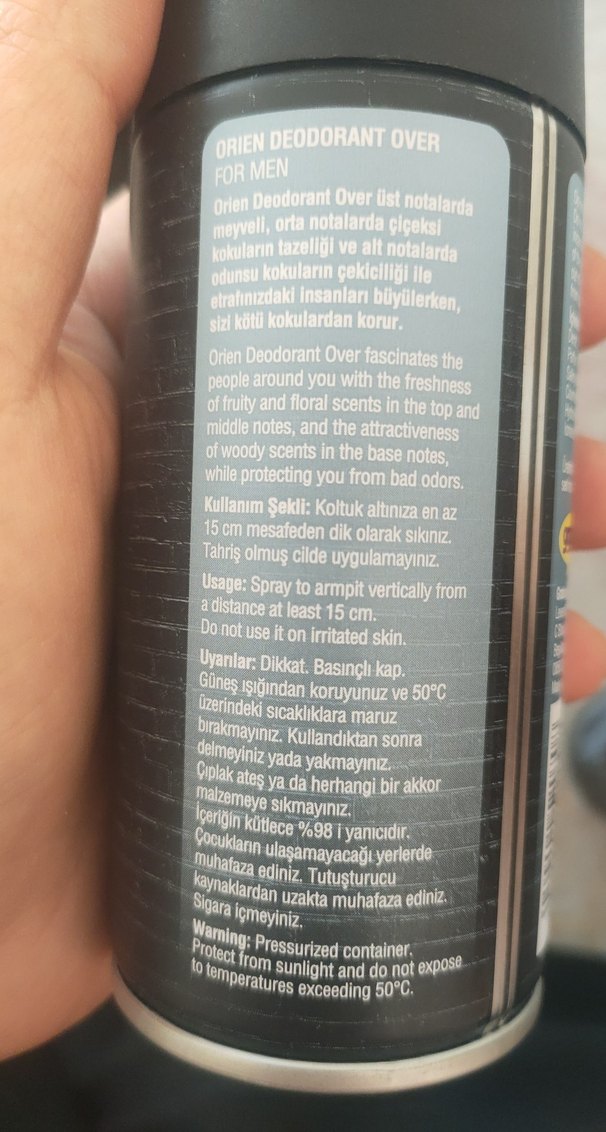 Grunge Punk Erkek Roll-On Deodorant - Görsel 2