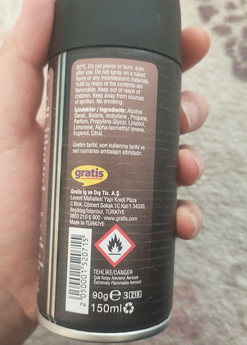 Orien Randon Erkek Roll-On Deodorant - Görsel 3