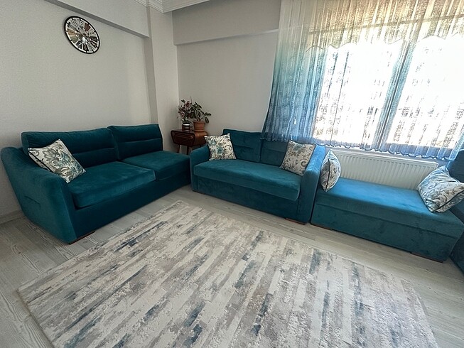 Diğer L koltuk takımı ve 2?li koltuk