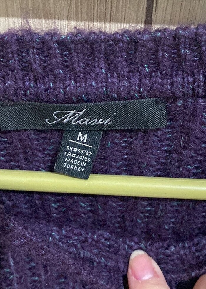 Mavi kazak - Görsel 2