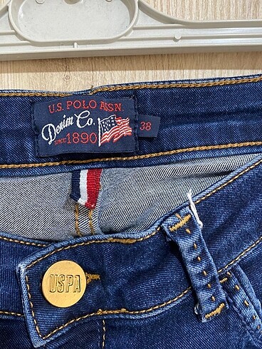 Us polo Düşük bel koyu jean