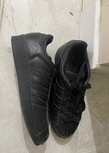 Siyah Kadın Bağcıklı Spor Ayakkabı - Görsel 2