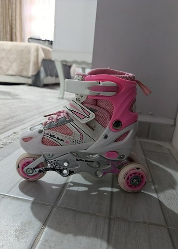 Pembe Renkli kız Paten Ayakkabısı - Görsel 4