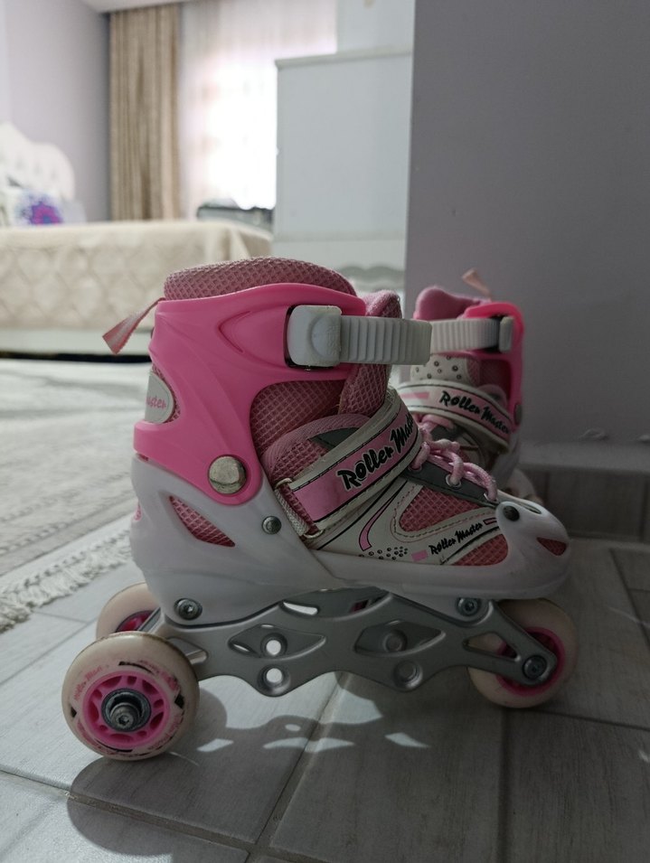 Pembe Renkli kız Paten Ayakkabısı - Görsel 3