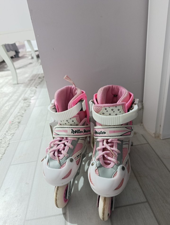 Pembe Renkli kız Paten Ayakkabısı - Görsel 2