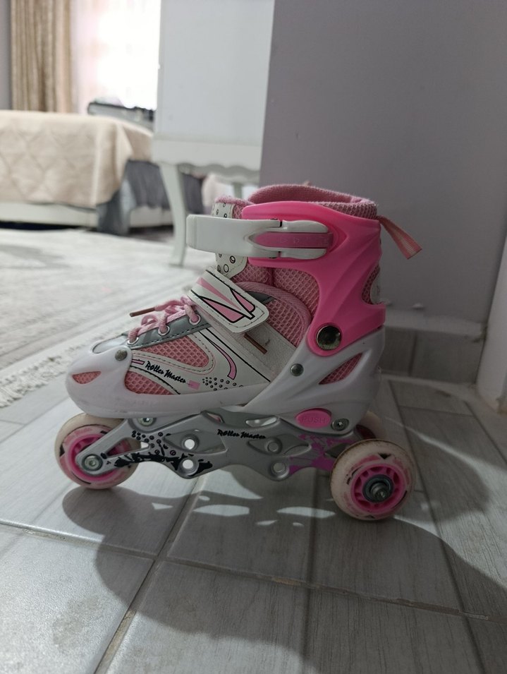 Pembe Renkli kız Paten Ayakkabısı - Görsel 4