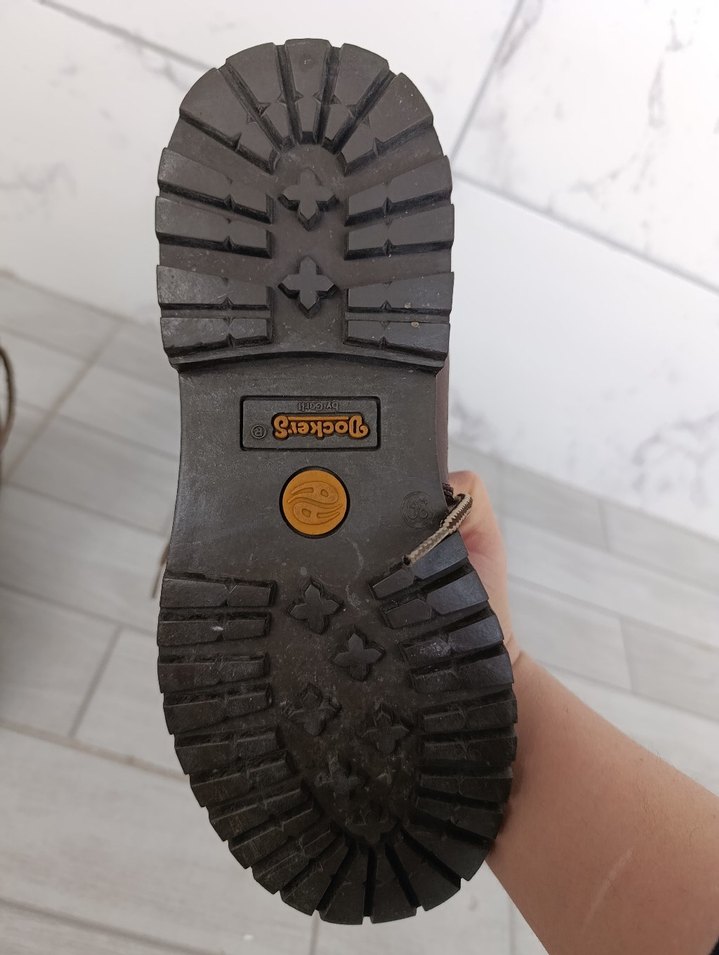 Deri Kahverengi Kadın Botlar, Tokalı, Topuklu - Görsel 5