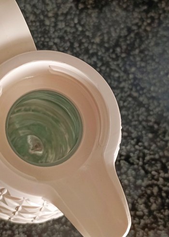 Beden beyaz Renk Desenli Beyaz Çaydanlık