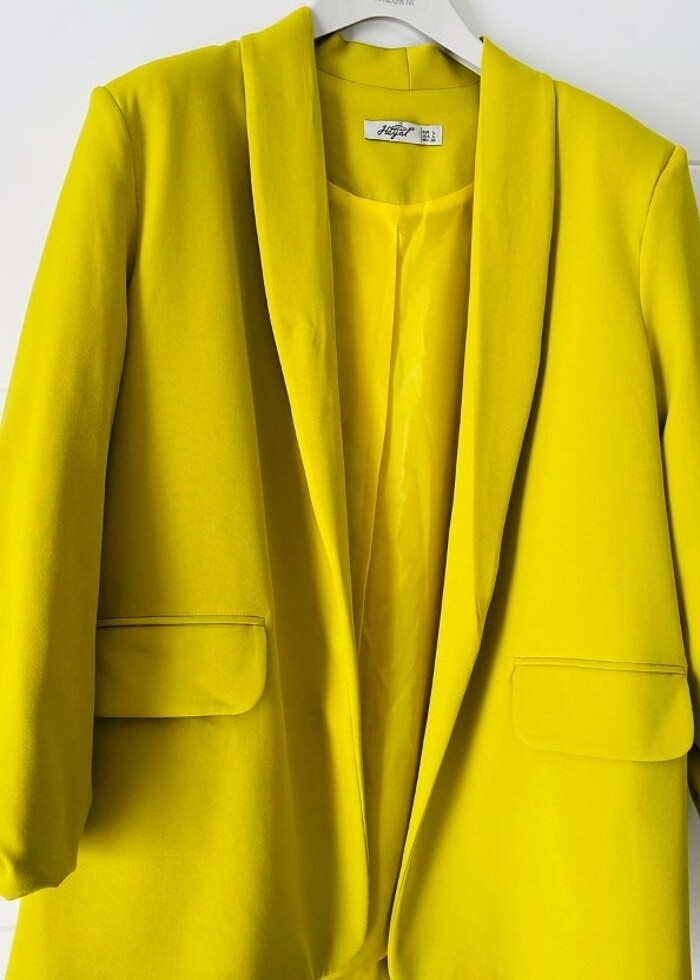 Yağ yeşili ceket - Görsel 2