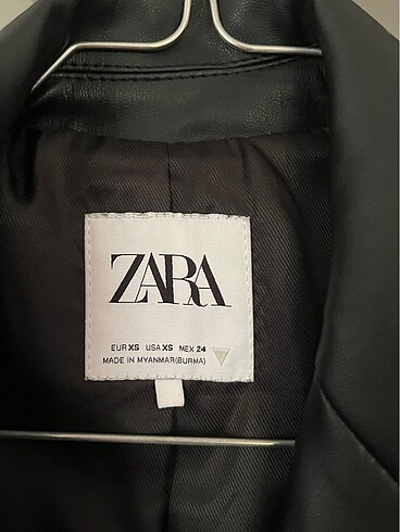 xs Beden Zara deri blazer