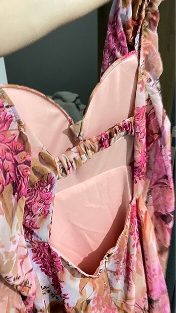 Şifon elbise - Görsel 7