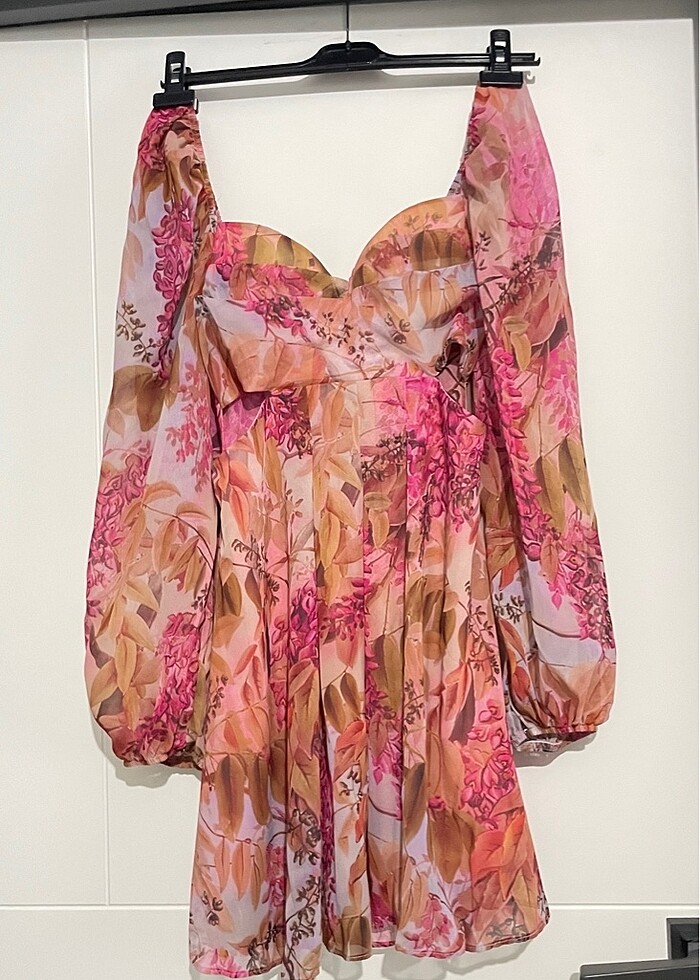 Şifon elbise - Görsel 2