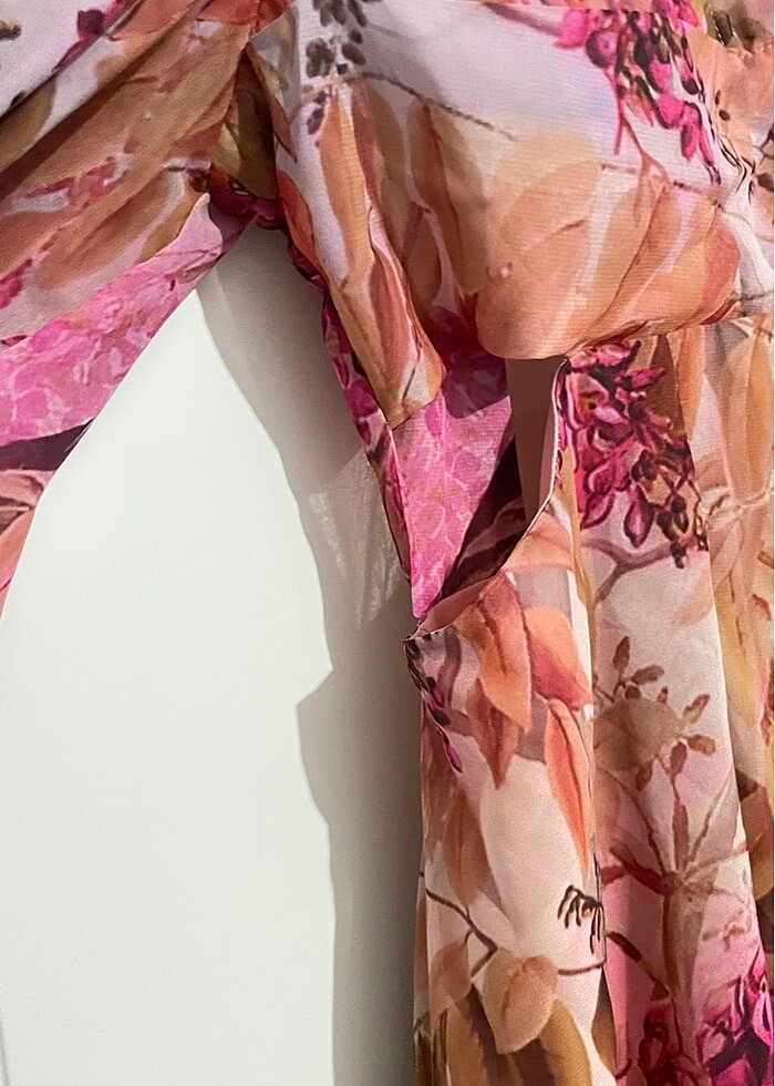 Şifon elbise - Görsel 4