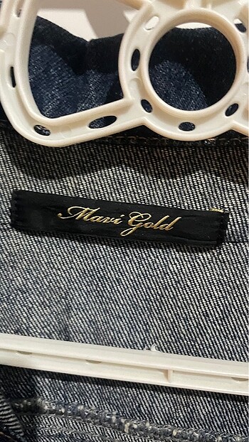 Mavi jean ceket - Görsel 3