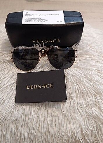Beden altın Renk VERSACE ORJİNAL GÜNEŞ GÖZLÜĞÜ