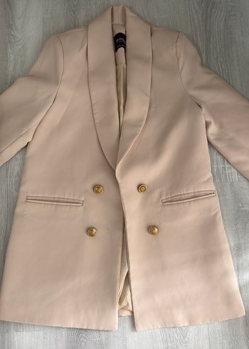 Zara Sikligin Ve Rahatligin Bulustugu Pudra Pembe Blazer