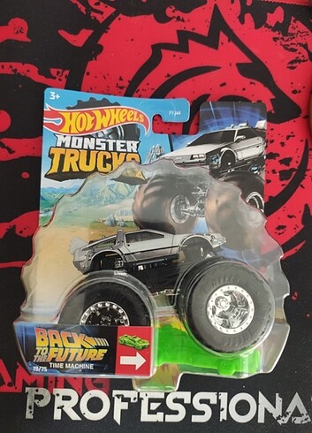 HOT WHEELS DELOREAN MONSTER TRUCK