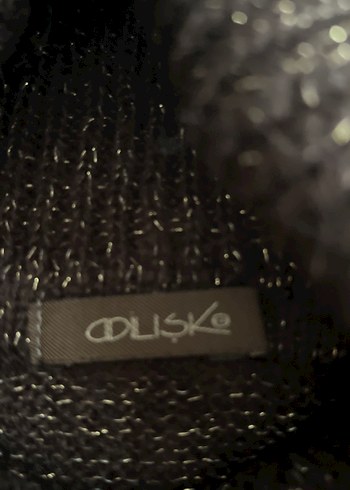 Boğazlı Çizgili Kadın Triko Kazak - Görsel 3