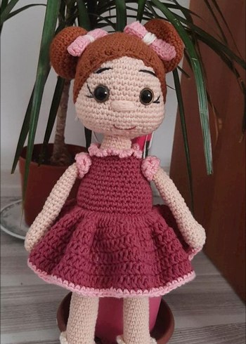 Pembe El Örgüsü Bebek - Görsel 5