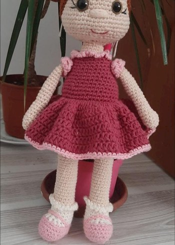 Pembe El Örgüsü Bebek - Görsel 3