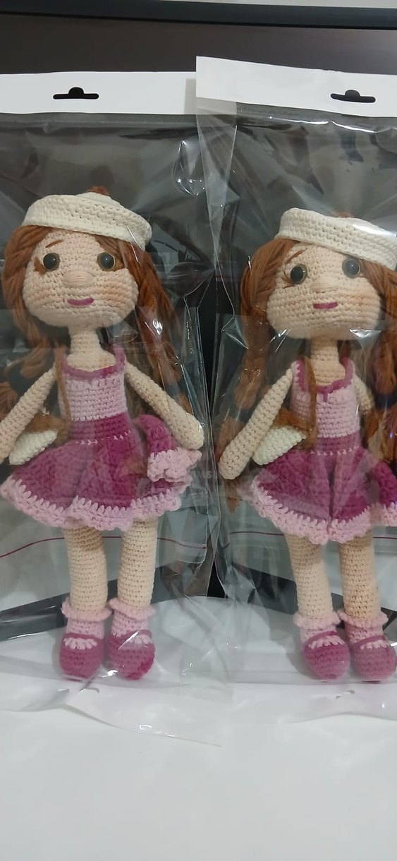 El Örgüsü Bebek,amigurumi bebek,oyuncak bebek - Görsel 2