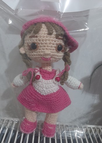 El Örgüsü Pembe Bebek Oyuncak - Görsel 2