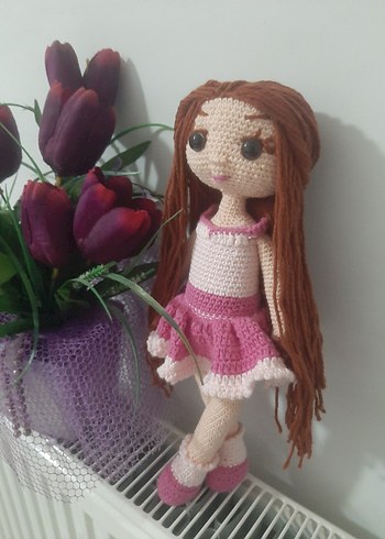 Pembe El Örgüsü Bebek - Görsel 6