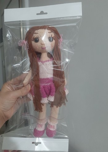 Bej El Örgüsü Bebek - Görsel 4