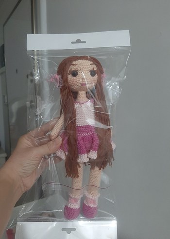 Bej El Örgüsü Bebek - Görsel 5