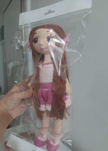 Bej El Örgüsü Bebek - Görsel 3