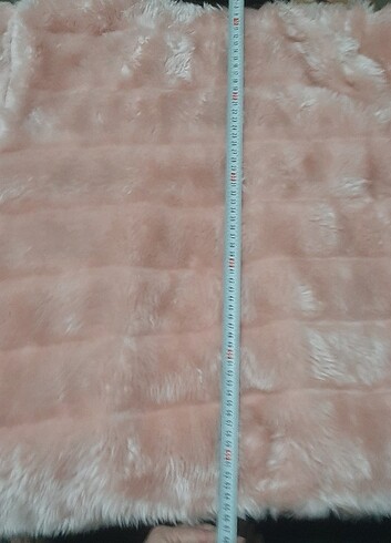  Mont,kaban,ceket,pembe mont ,peluş mont, peluş pembe mont,tüylü - Görsel 6