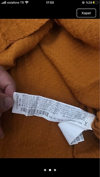 Zara Orjinal Zara kız çocuk elbisesi
